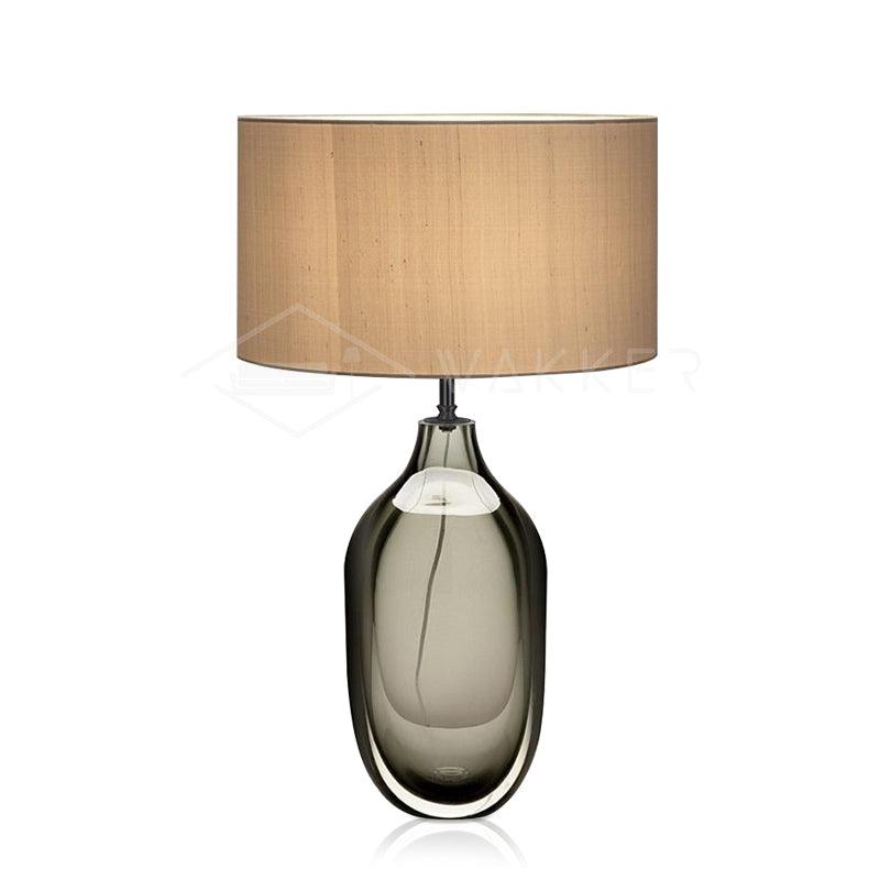 Elegant Glazed Crystal Table Lamp - Modern Home Decor for Bedroom, Living Room & Office - Perfect for Reading, Relaxing & Ambient Lighting
