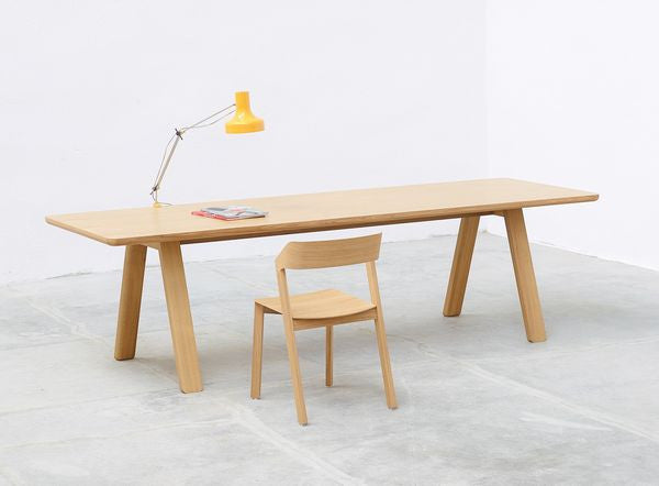 Stelvio Modern Dining Table by Ton - Elegant & Durable for Kitchen, Dining Room & Open Concept Living Spaces