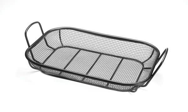 Fox Run Non-Stick Mesh Roasting Pan - Perfect for Turkey, Chicken, and Vegetables - Ideal for Thanksgiving, Christmas, and Holiday Cooking
