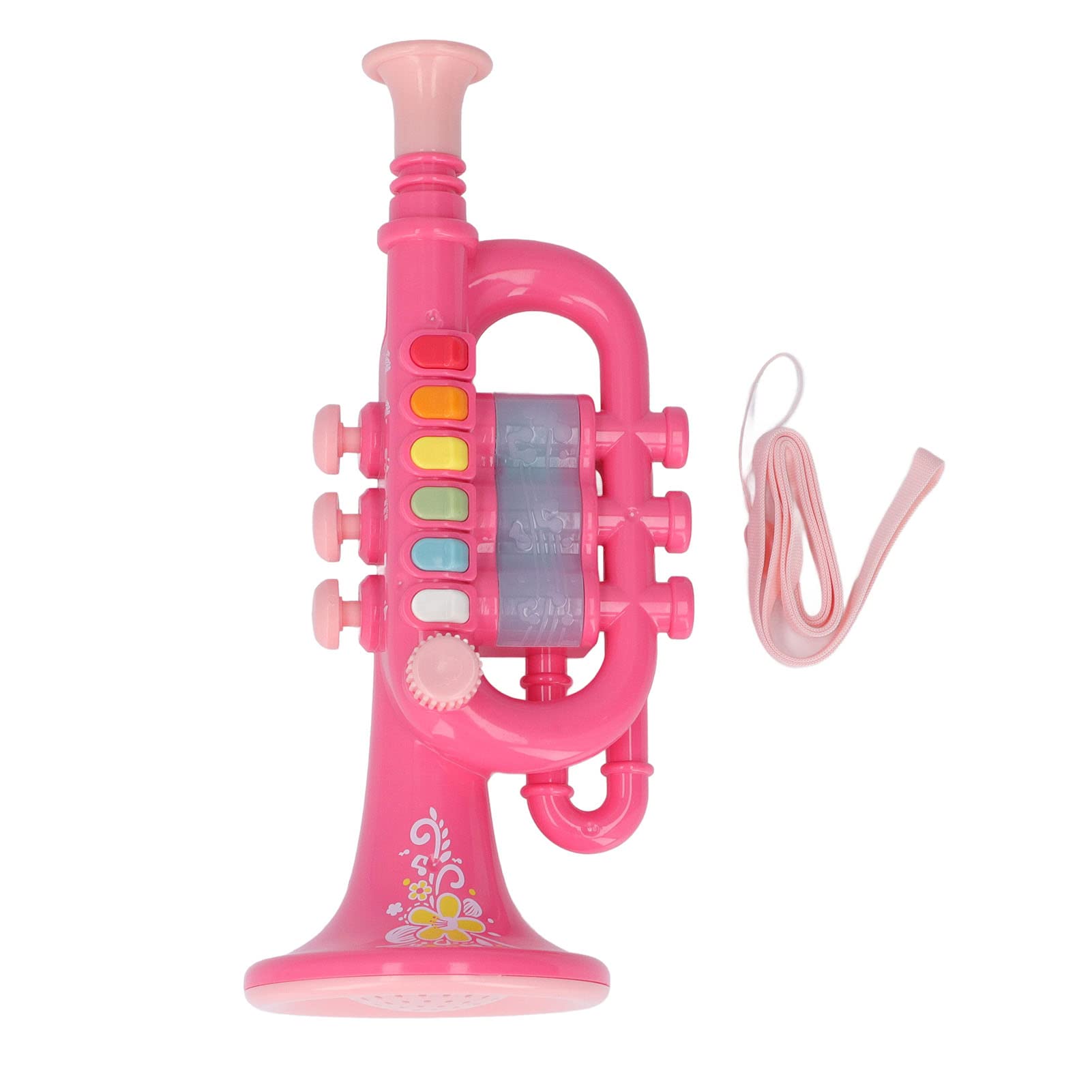 Kids Musical Instrument Toy Set - Play Trumpet & Saxophone with Dynamic Lighting Effects | Safety Tested, Includes Lanyard for Ages 3+ | Perfect for Birthday Gifts, Preschool Learning & Music Exploration