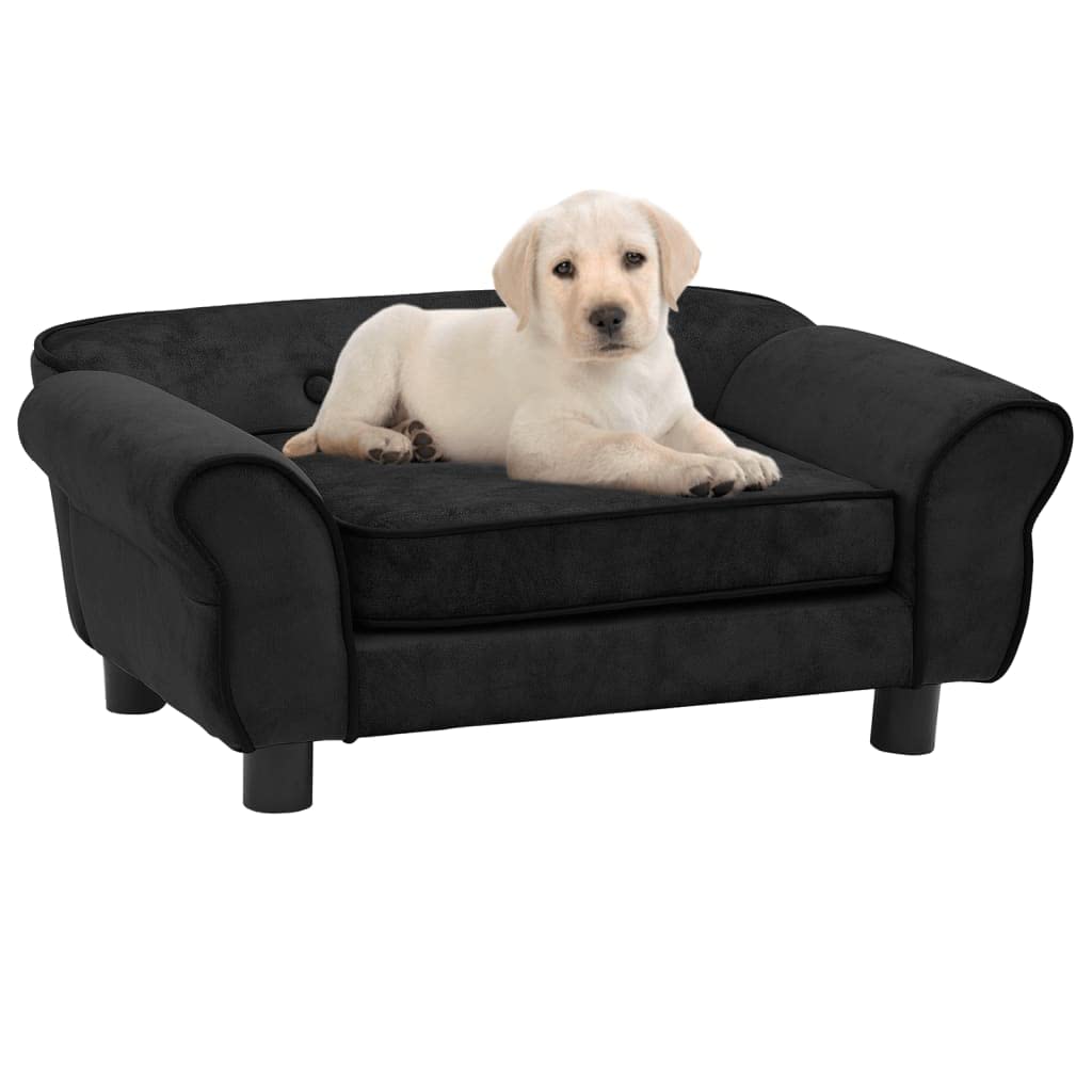 FAMIROSA Plush Pet Sofa Bed for Dogs & Cats - Washable Removable Cushion, 28.3
