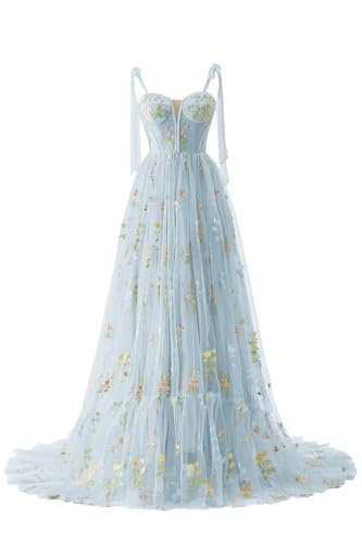 Floor Length-blue