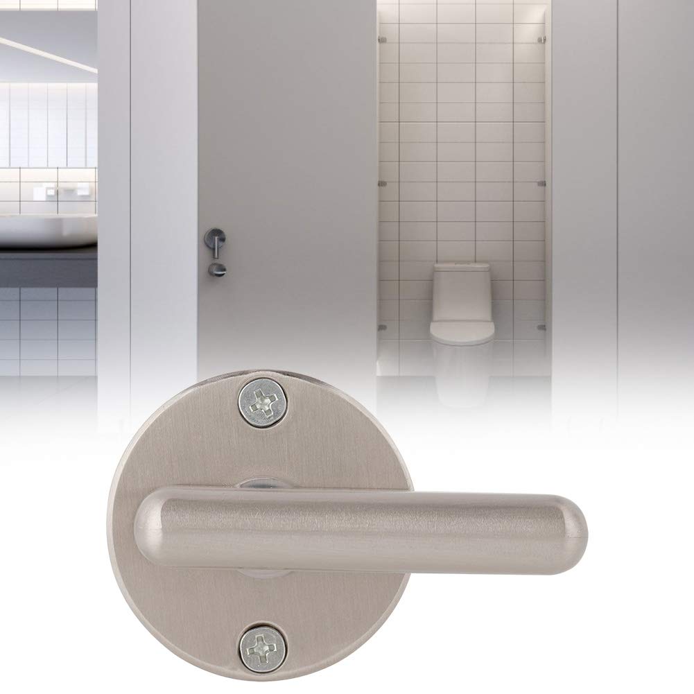 MY-402 Stainless Steel Bathroom Toilet WC Indicator Deadbolt Lock - Vacant/Engaged Sign for Public Restroom & Toilet Partition Doors - Durable Door Lock for Commercial Restrooms, Offices & High-Traffic Areas