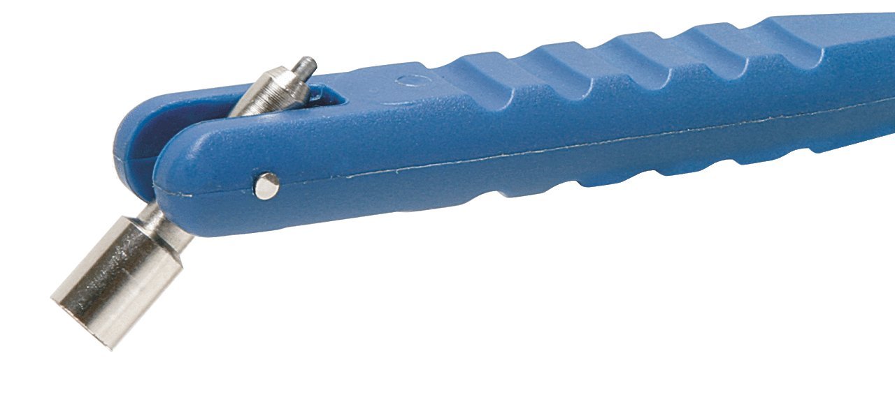 KS Tools 150.2027 Plastic Tire Valve Tool 310mm for Bike & Car Maintenance