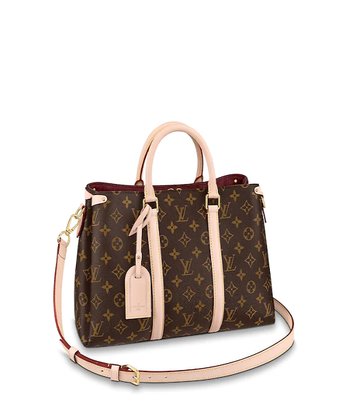 Louis Vuitton Soufflot MM Monogram Canvas Handbag - Luxury Designer Shoulder Bag for Women | Perfect for Work, Travel & Everyday Use