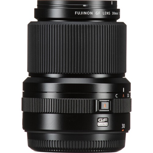Fujifilm GF 30mm f/3.5 R WR GFX Lens (Black) - Wide Angle Prime Lens for GFX System | Perfect for Landscape, Architecture & Travel Photography