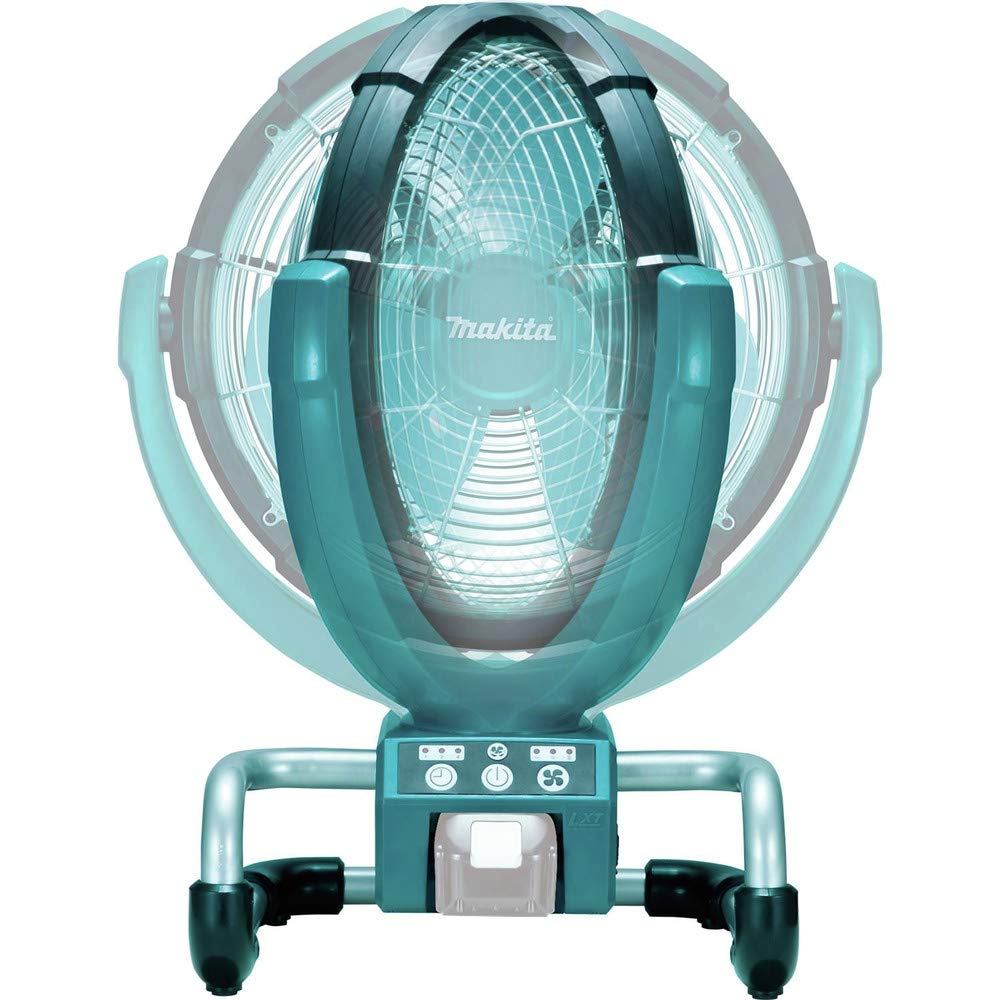18V/AC 33cm Oscillating Fan with Timer - Perfect for Home, Office, and Outdoor Use