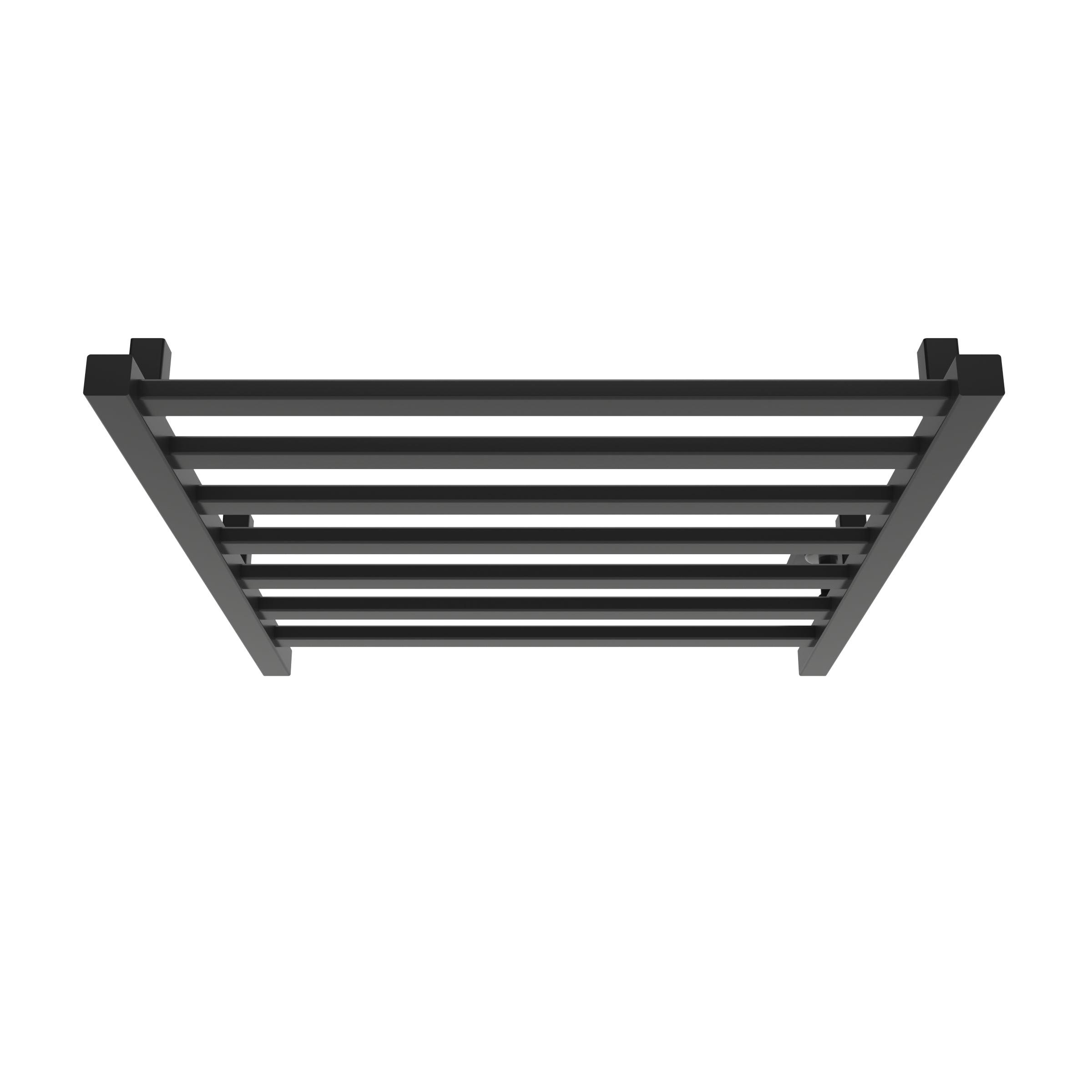 Kontour Square Plug-In or Hardwired Towel Warmer - 24W x 27H - Perfect for Bathroom, Spa & Luxury Home Heating