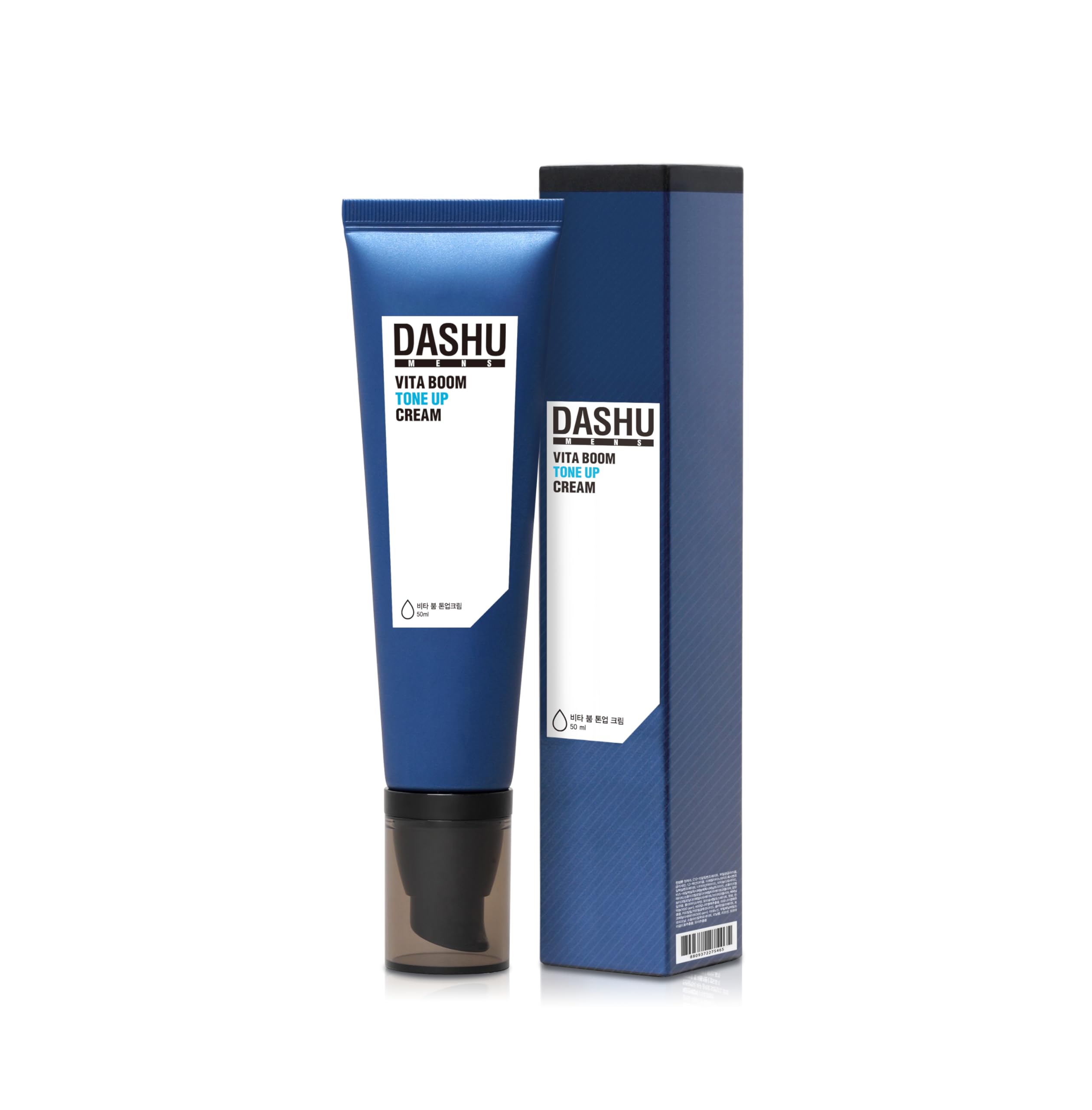 DASHU Vita Boom Tone Up Cream - Korean Moisturizer with Vitamin Water & Calendula for Men | Daily Skincare Routine