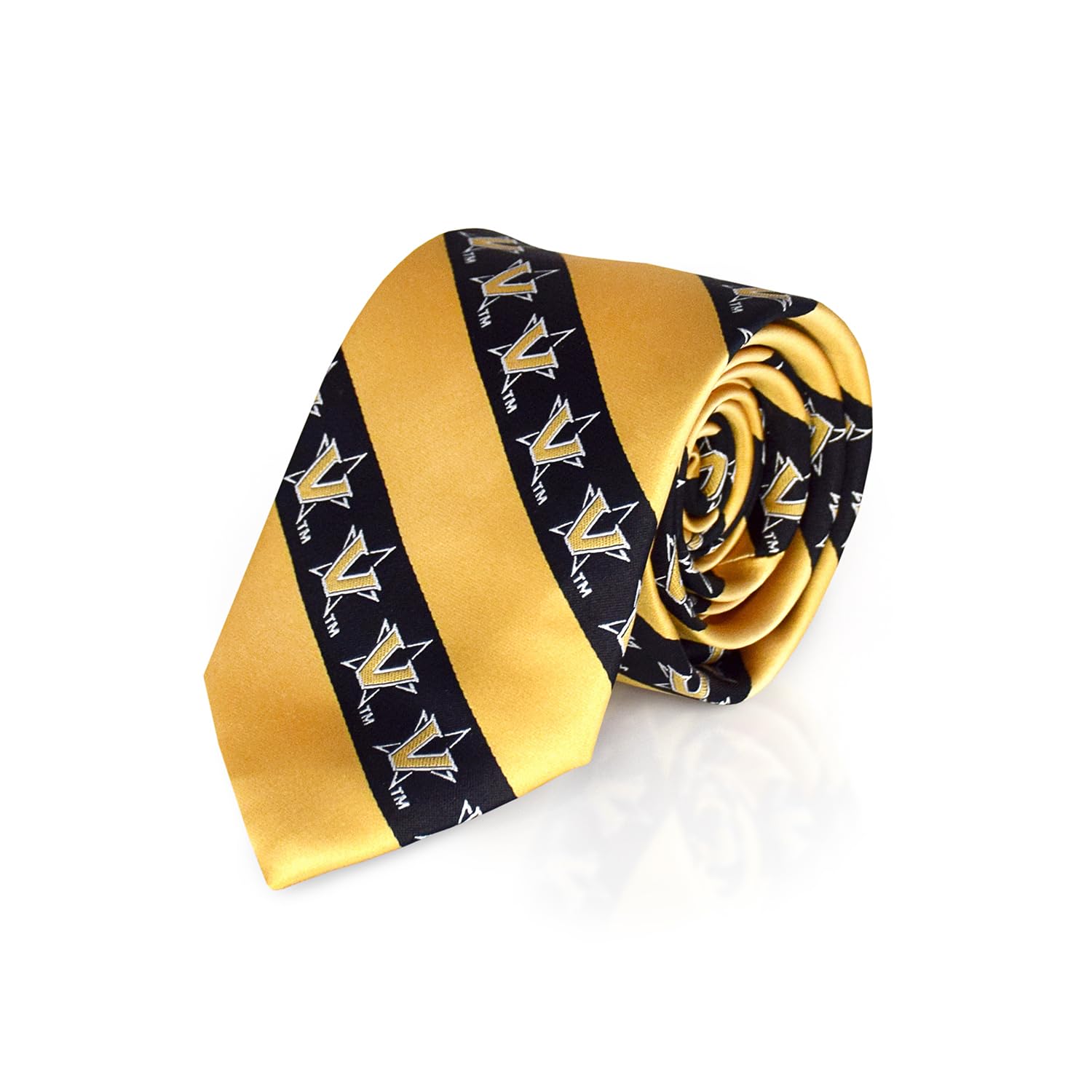 Men's NCAA Sports Tie by Fan Frenzy - Officially Licensed University Athletic Tie for Gameday & Work