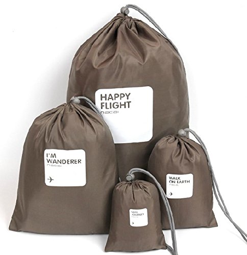 Jackie 4-in-1 Universal Waterproof Coffee Storage Bag - Drawstring Pouch for Home, School, Travel & Outdoor Activities | Perfect for Camping, Picnics and Daily Organization