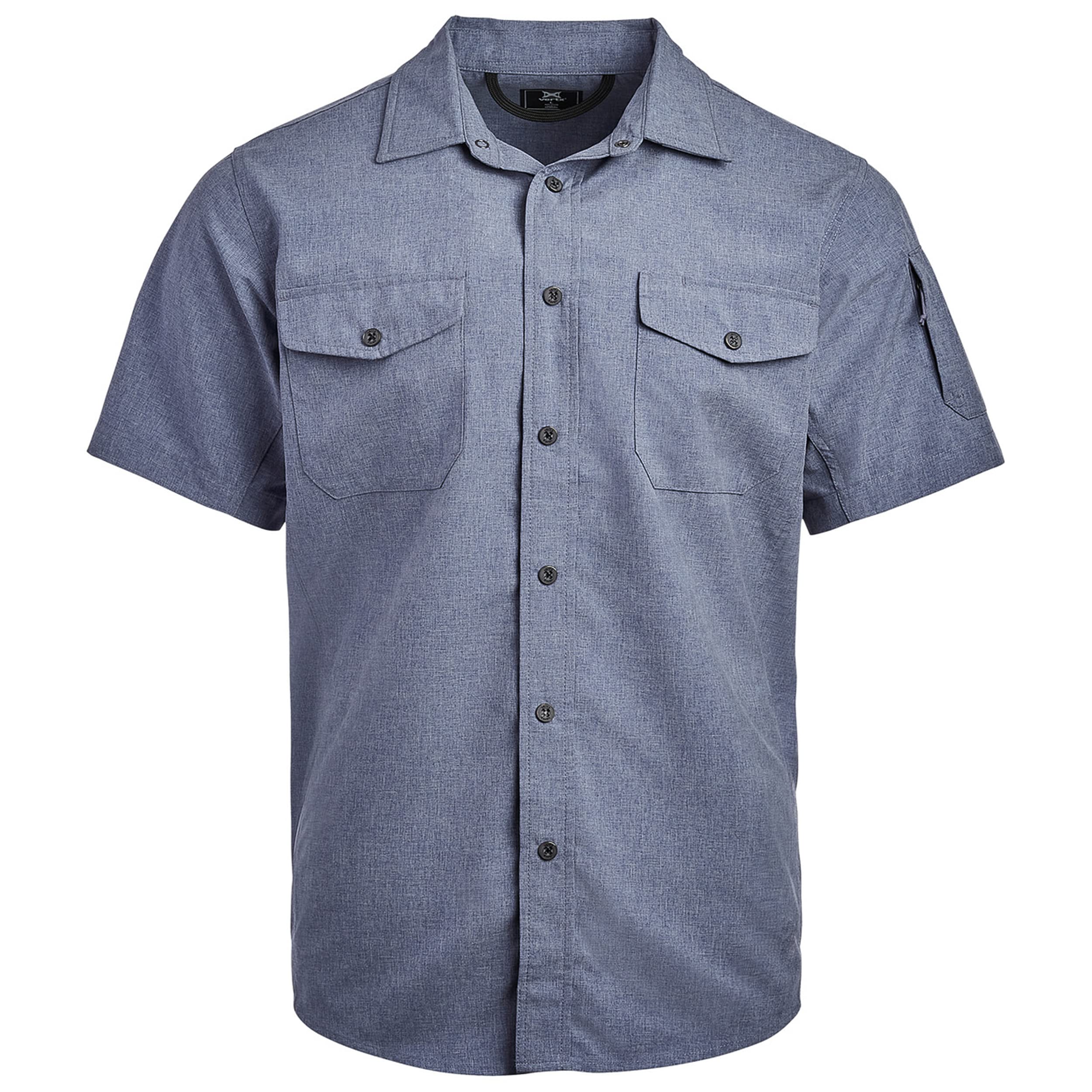 Vertx Recce Technical Short Sleeve Tactical Shirt for Men - Moisture Wicking, Quick Dry CCW & EDC Shirt - Perfect for Outdoor Activities, Overlanding, Hiking & Adventure Travel