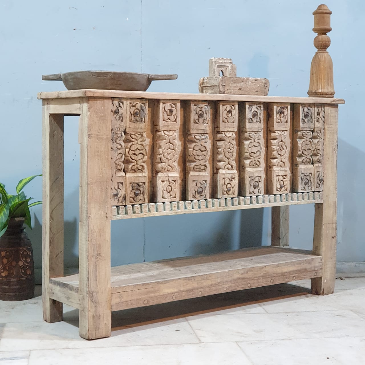 Handmade Solid Hardwood Console Table - 55