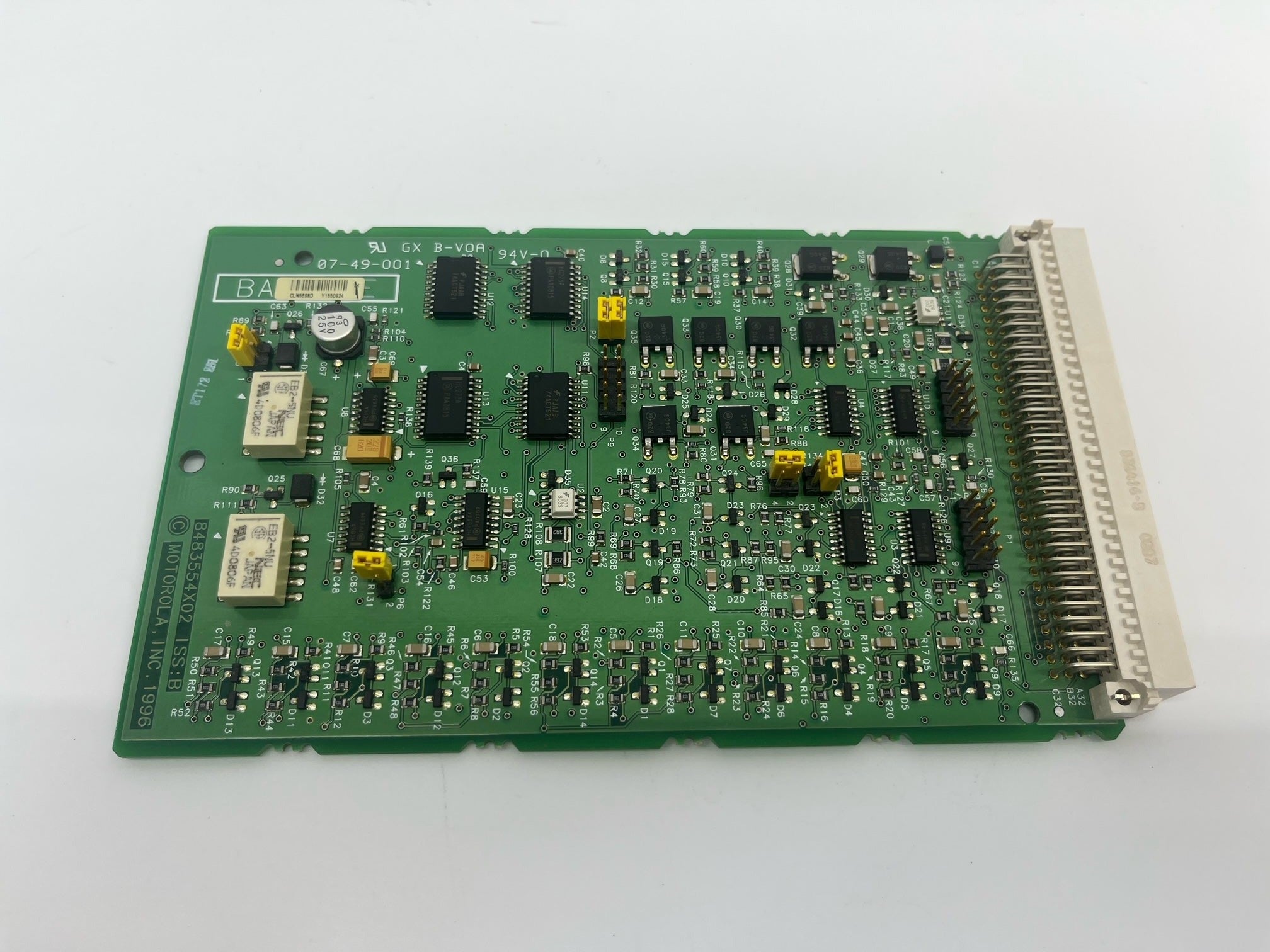 Motorola CLN6698D AUX I/O Card Replacement Board - Compatible with CLN6698 & CLN6698A Models | Perfect for Industrial Equipment Repair & Maintenance