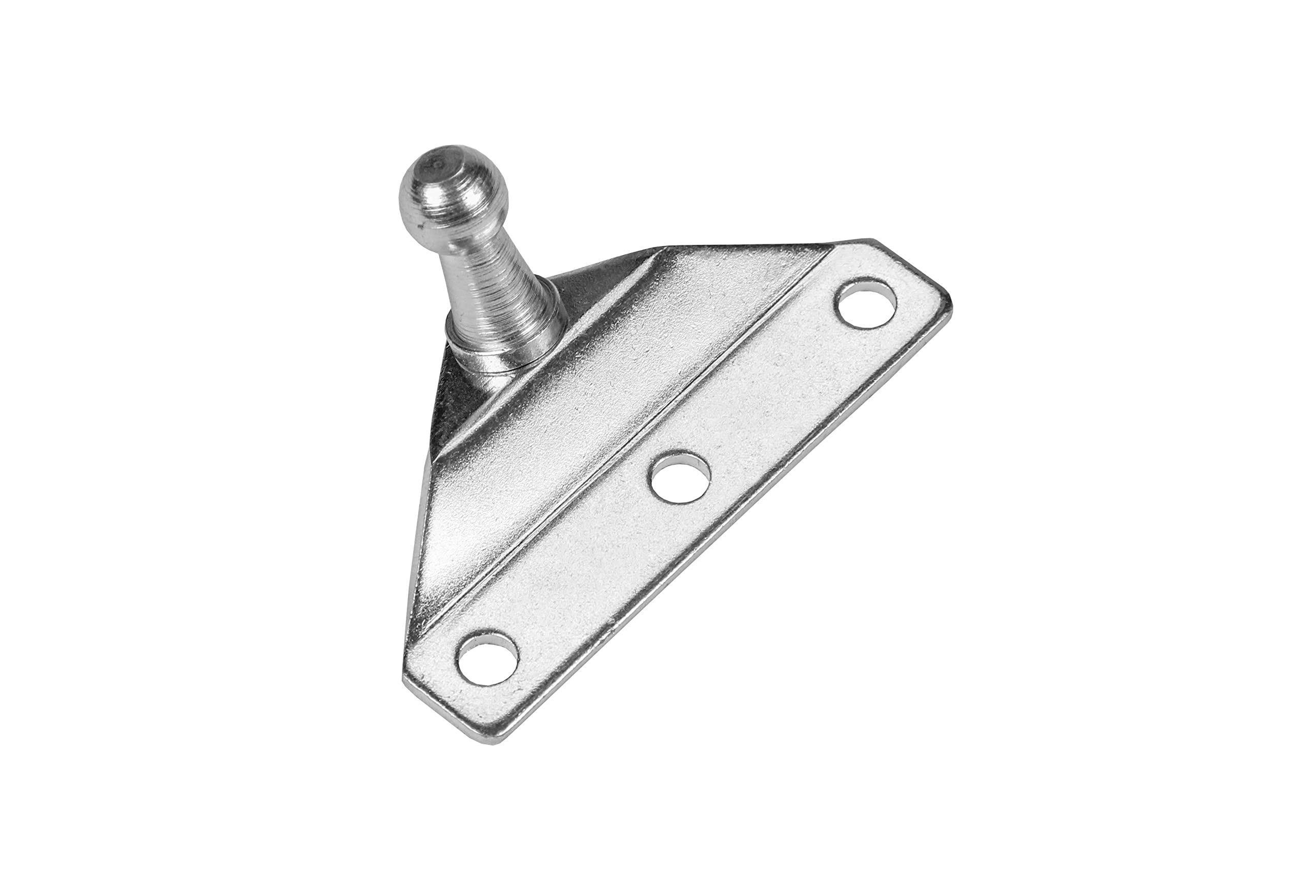 Red Hound Auto 2 Ball Stud Mounting Brackets 10mm - Heavy Duty Coated Steel Angled Base for RV Camper, Toolbox, Tonneau Covers & Cabinets - Compatible with Gas Prop Strut Spring Lift Systems - Perfect for Outdoor Storage & Vehicle Accessories Organization