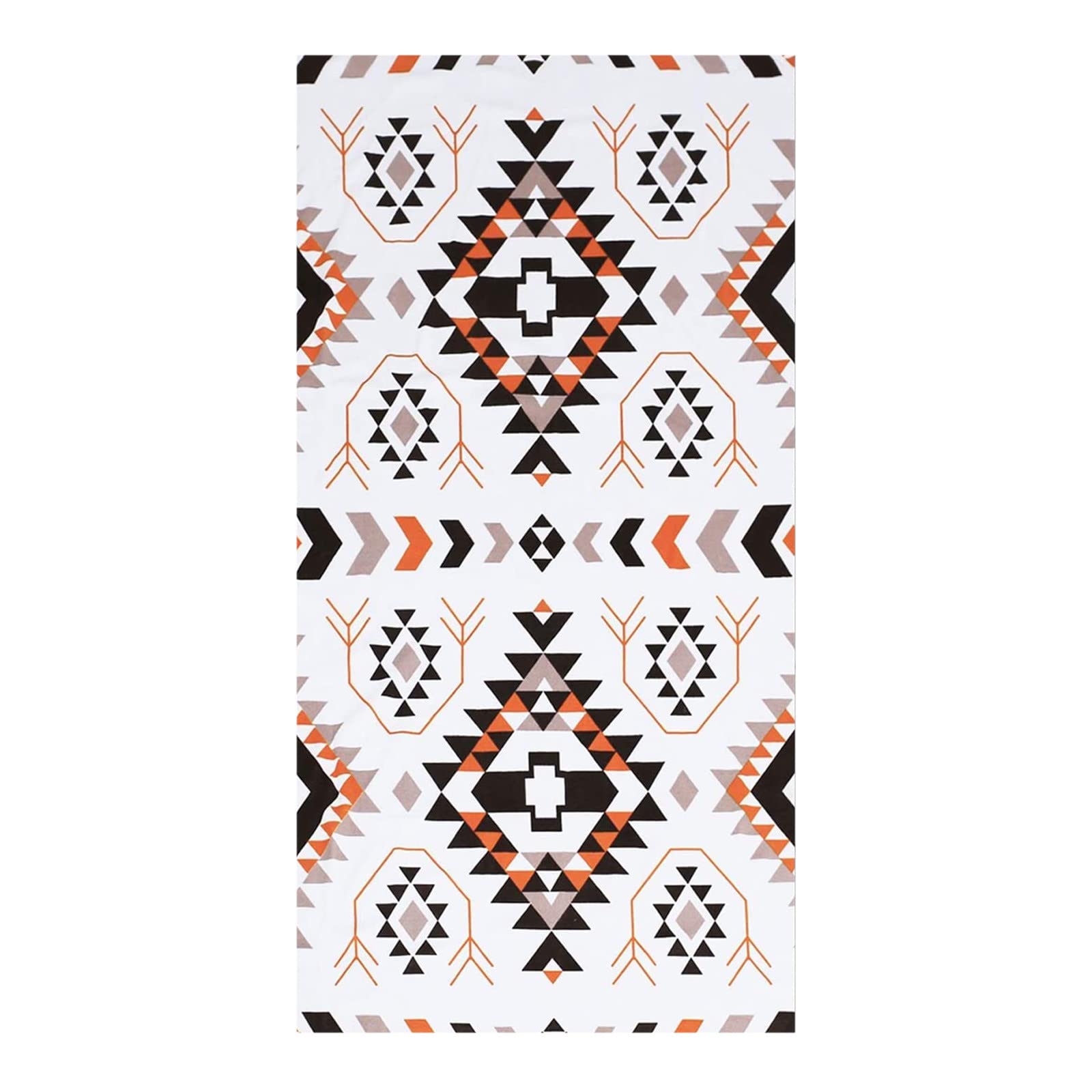 QQtangYA Quick Dry Super Absorbent Beach Towel - Lightweight & Soft Shower Towel with Mask Printing, Blanket Size (G, One Size) - Perfect for Pool, Beach, Yoga & Travel