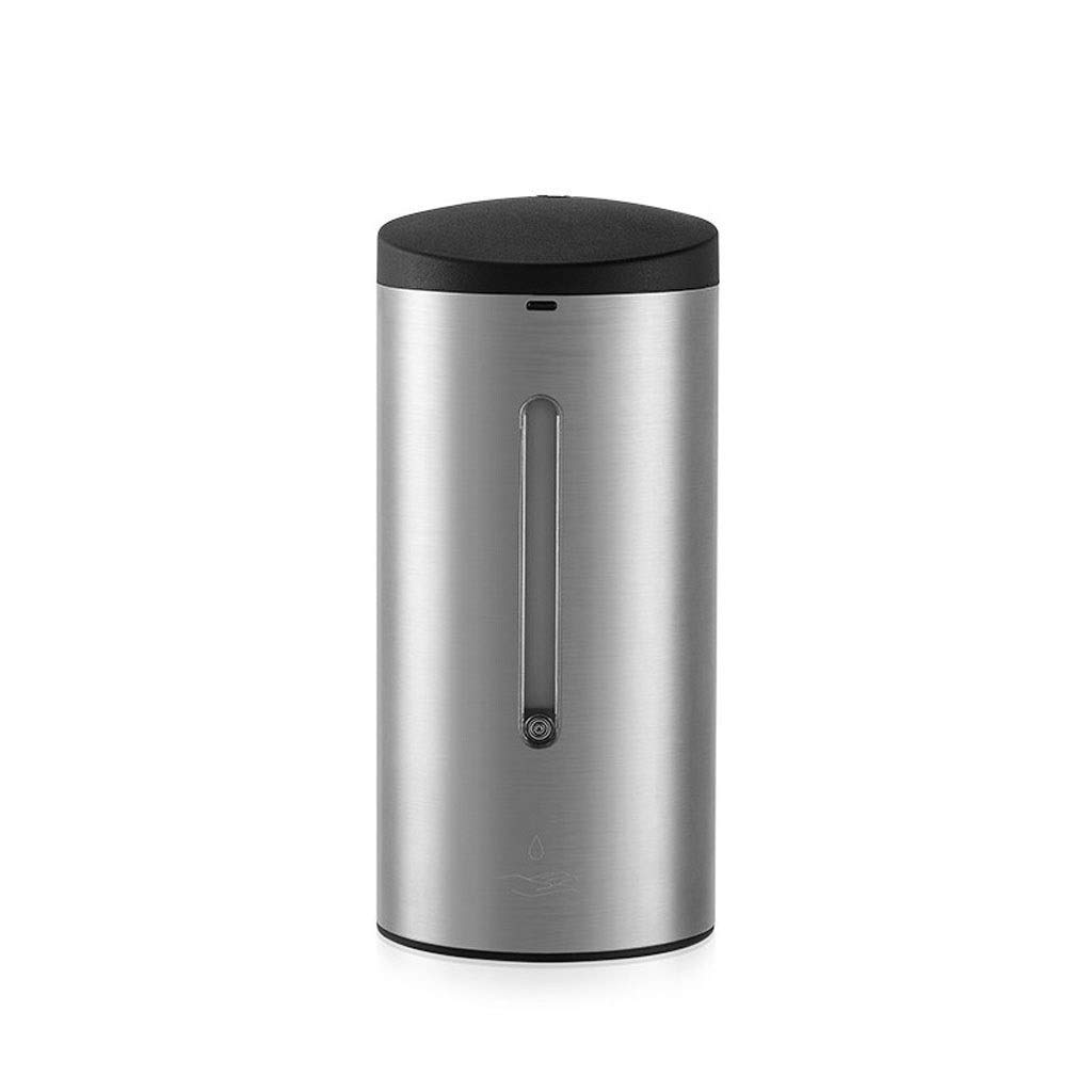Stainless Steel Soap Dispenser for Bathroom & Kitchen - Creative Touchless Hand Soap Dispenser for Sink, Hotel & Home Use - Gray (Ideal for Hygiene & Modern Decor)