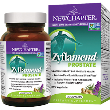 Zyflamend Prostate Support Supplement - Natural Herbal Formula for Men's Health & Wellness - Promotes Urinary & Prostate Function - Ideal for Daily Use & Active Lifestyle