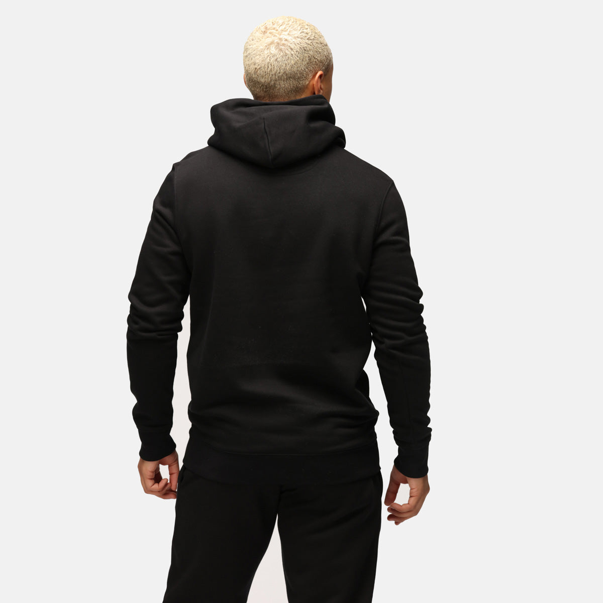Premium Organic Cotton Black Hoodie for Men - Comfortable & Stylish Pullover for Casual Wear, Gym, and Outdoor Activities