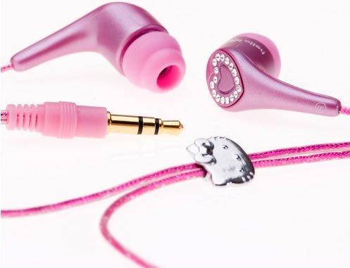 Hello Kitty Stereo Earphones - Wireless Bluetooth Headphones with Microphone, Noise Cancelling, Pink Cute Cat Design for Girls, Women | Perfect for School, Workout, Travel & Gift Giving