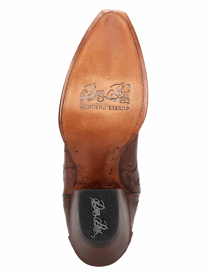 Dan Post DP5102 Women's CELINE Lizard Western Boots in Chocolate Brown - Perfect for Country Rides, Rodeos & Western Fashion