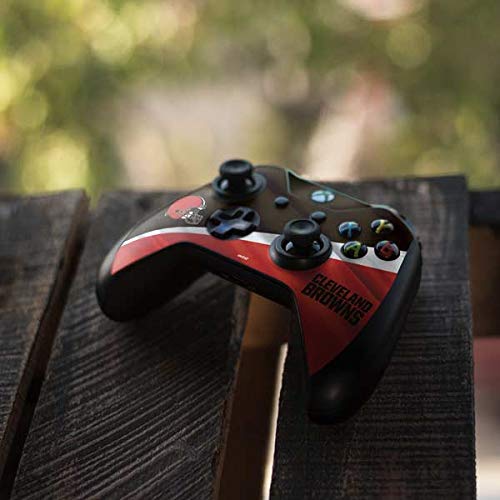 Officially Licensed NFL Cleveland Browns Xbox One X Controller Skin - Custom Decal Gaming Skin for Enhanced Grip & Protection - Perfect for Gaming Enthusiasts & Sports Fans