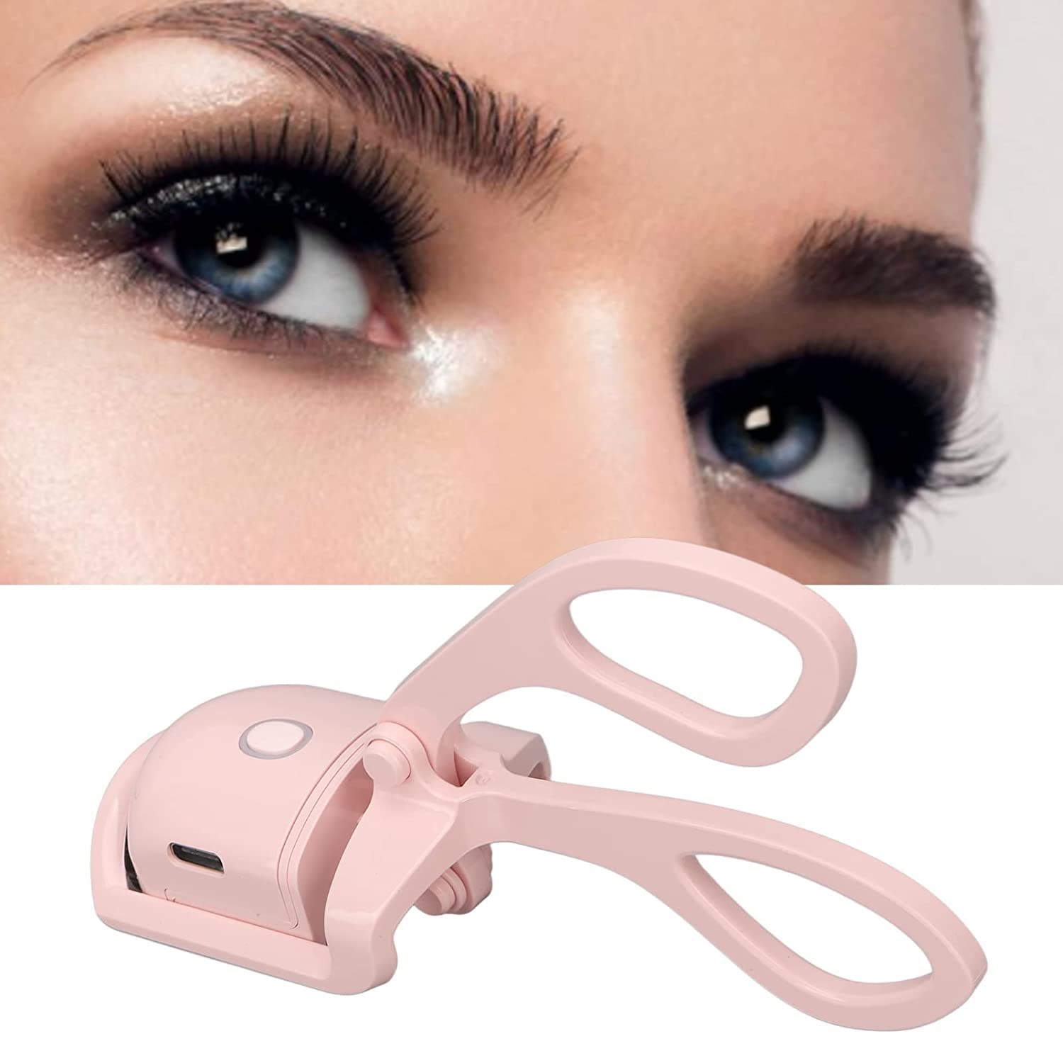 Furret Heated Eyelash Curler - Quick & Long Lasting Portable Lash Curler for Women | Perfect for Home, Travel & Professional Makeup Application