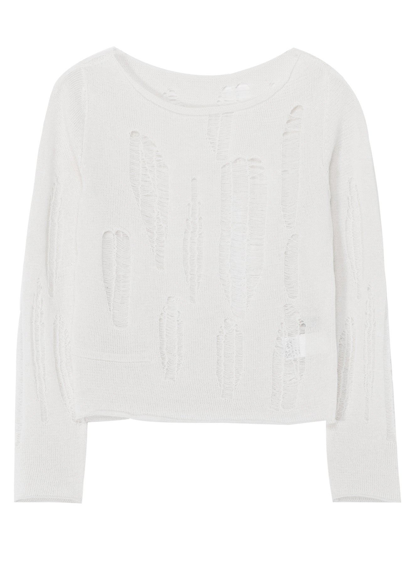 CRUSH PLAIN STITCH CRUSHED SWEATER - Soft & Stylish Women's Knit Pullover for Fall & Winter | Perfect for Casual Outfits, Office Wear & Cozy Evenings