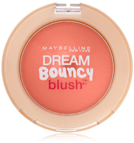 Maybelline New York Dream Bouncy Blush - Candy Coral 0.19 Oz | Cream Blush Makeup for Cheeks | Natural Flush for Day & Night Wear