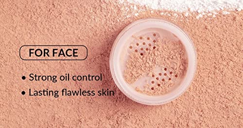 Long-lasting Waterproof Lightweight Face Powder - Oil Control & Sweatproof Makeup for All-Day Wear | Perfect for Outdoor Activities, Gym & Summer
