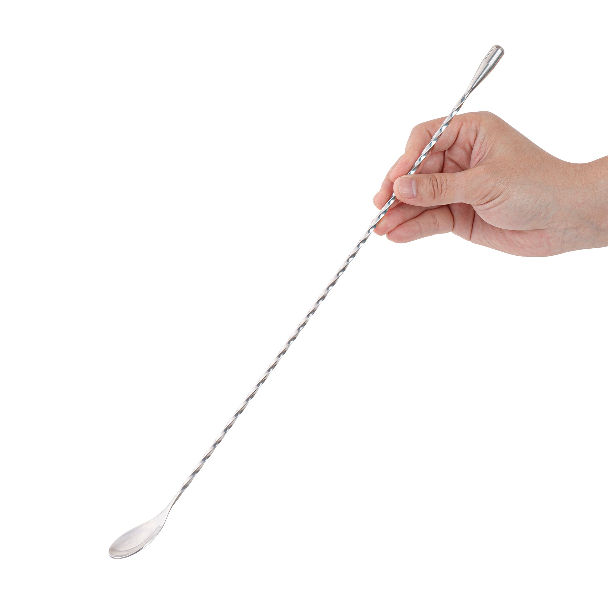 Premium Bar Lux Stainless Steel Belicoso Barspoon - 16