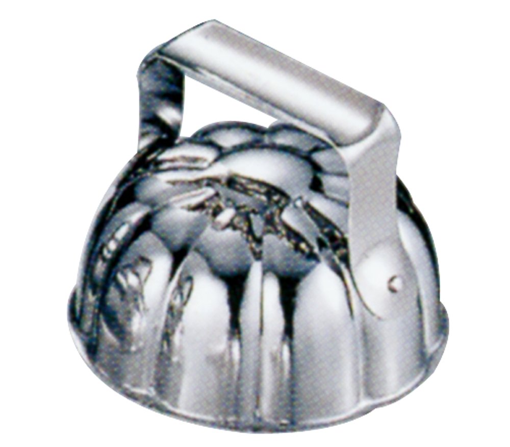 Commercial Grade Stainless Steel Rice Mold - Chrysanthemum Shape C-1049 for Sushi, Rice Balls & Decorative Food Presentation