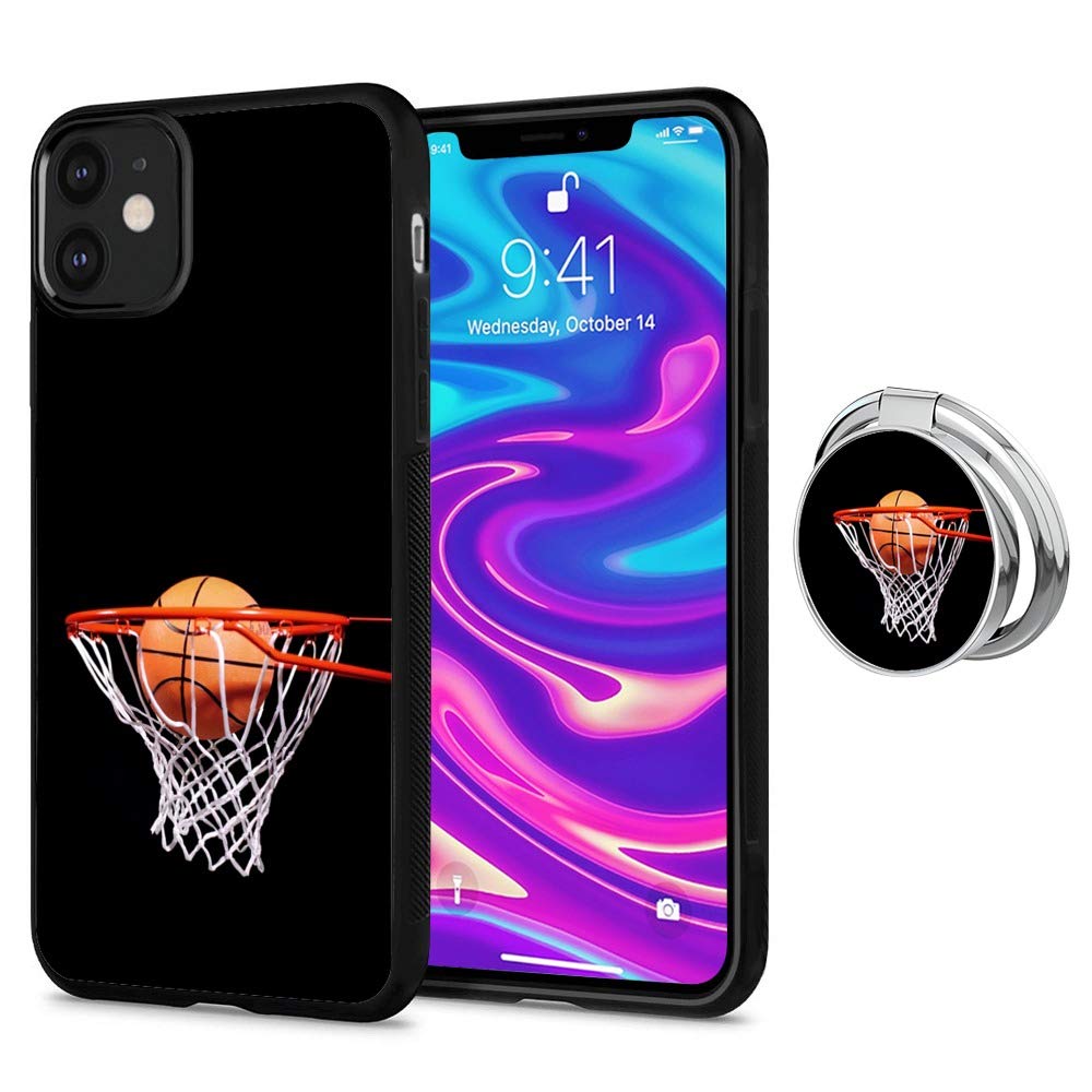 Shockproof Anti-Drop Case for iPhone 12 - Durable Protective Cover with Basketball Design | Perfect for Sports, Outdoor Activities & Daily Use