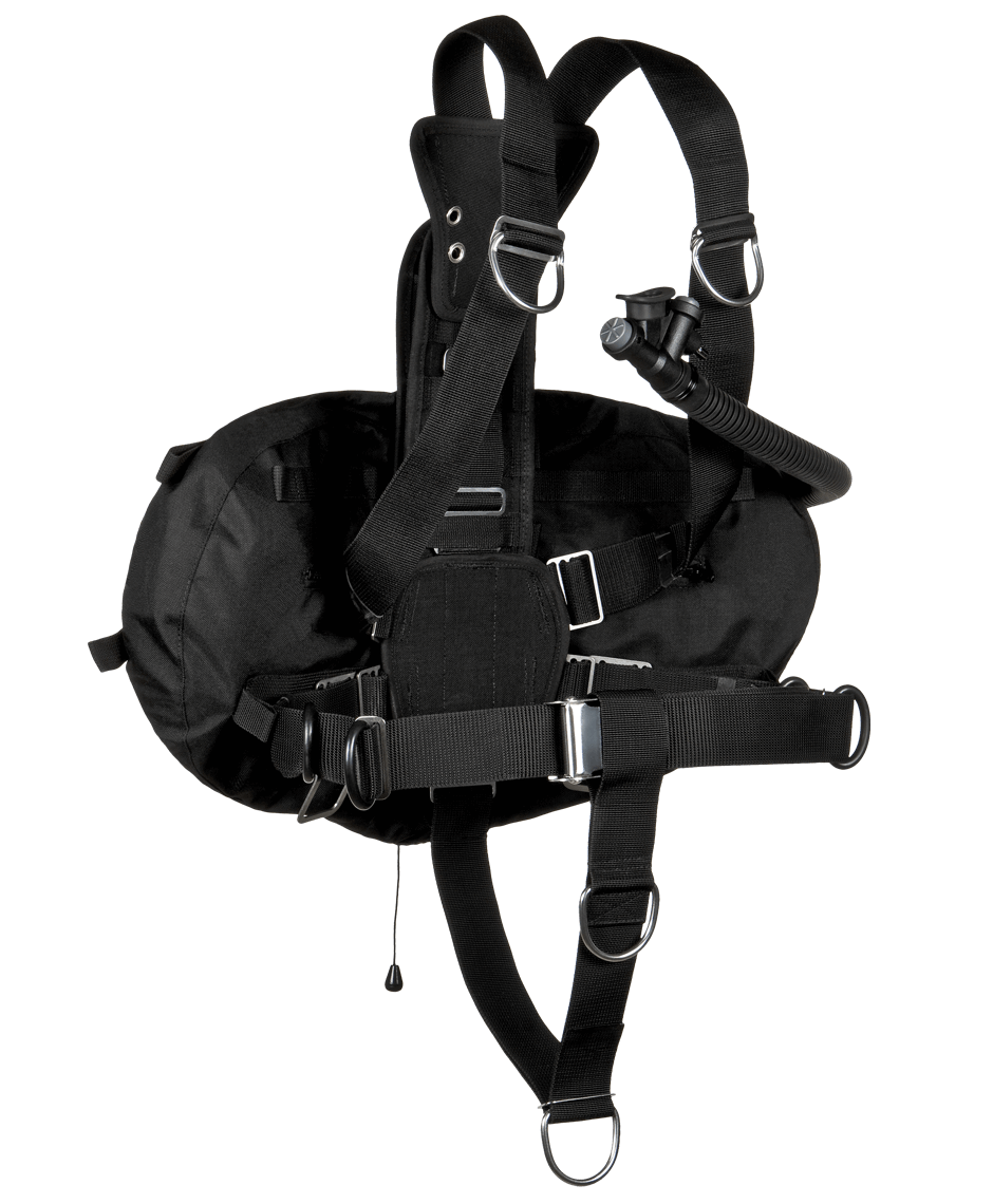XDeep Stealth 2.0 Classic System - Premium Black Scuba Diving BCD for Professional Divers | Perfect for Deep Sea Exploration and Underwater Adventures