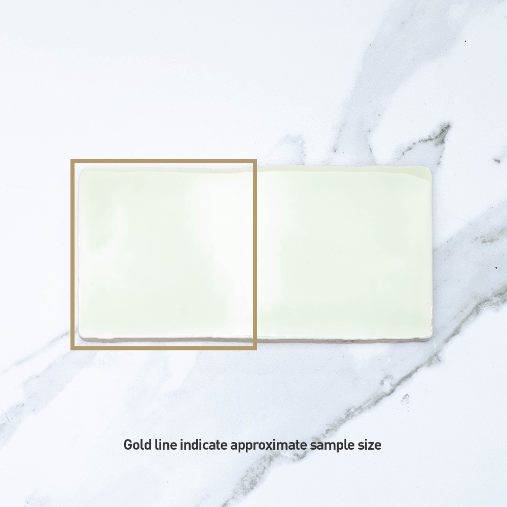 Manhattan Celery 75x150 Glossy Subway Tile - Perfect for Kitchen Backsplash, Bathroom Walls & Modern Home Decor