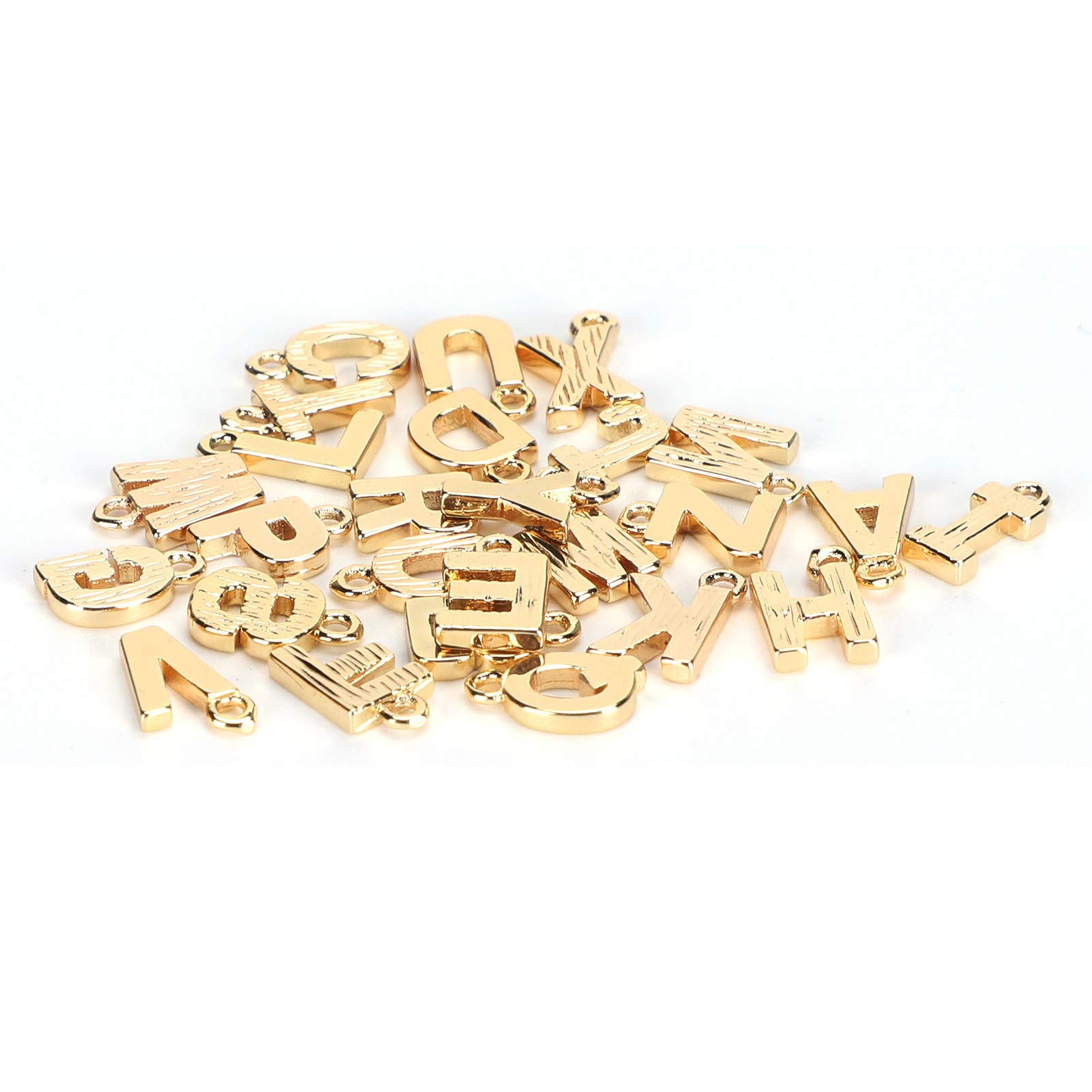 26pcs Alphabet Charms Pendant Set - A to Z English Letter Pendants for DIY Jewelry Making, Crafting, Necklace & Bracelet Designs - Perfect for Personalized Gifts, Scrapbooking & Home Decor