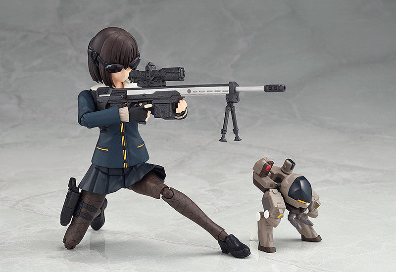 Figma #405 Long Range JoshiKosei Arms Action Figure - Anime Collectible for Display & Photography | Perfect for Anime Fans and Model Enthusiasts