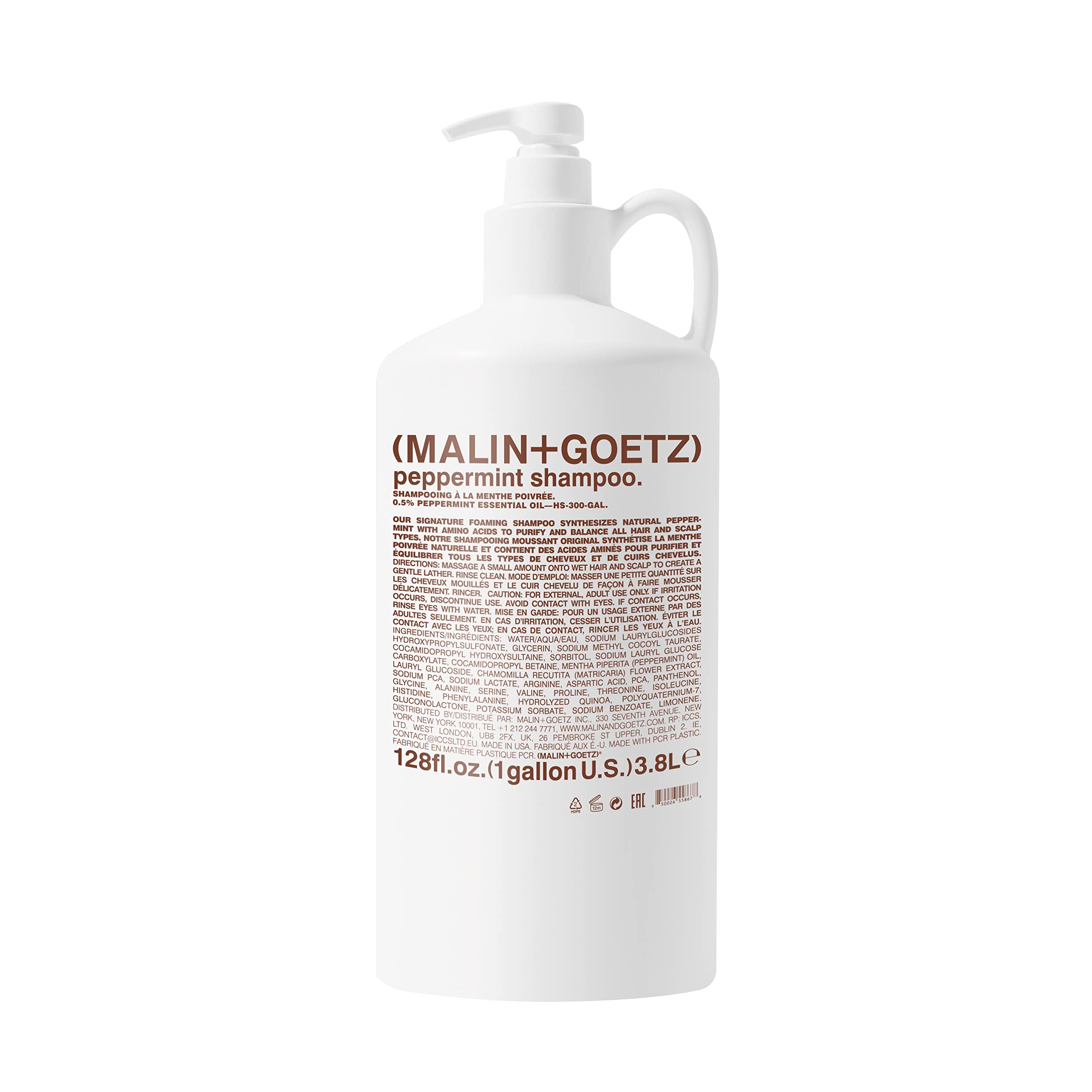 Malin + Goetz Clarifying Shampoo - Unisex Natural Hair Cleanser with Hydration & Scalp Treatment, Nourishes & Restores Healthy Texture for All Hair Types, Vegan & Cruelty-Free - Perfect for Daily Use, Travel & Sensitive Scalp Care