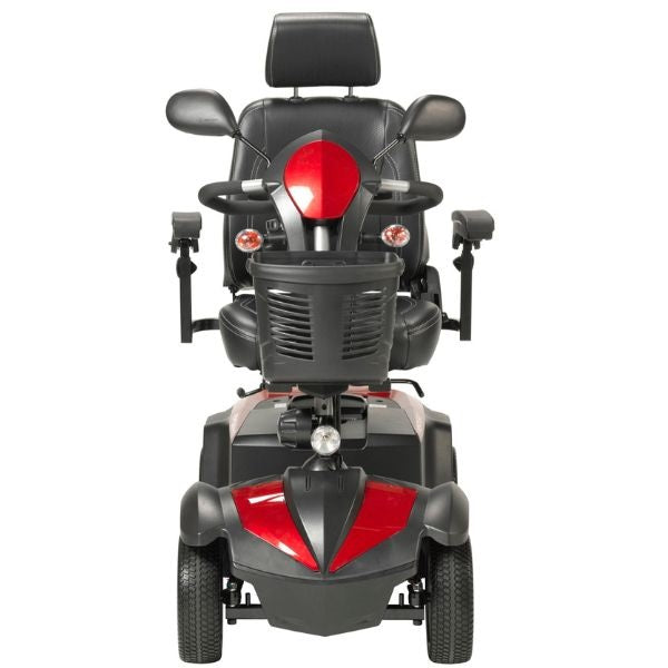 Drive Medical Ventura DLX Deluxe 4 Wheel Mobility Scooter - Lightweight Electric Scooter for Adults & Seniors - Indoor/Outdoor Use for Shopping, Travel & Daily Activities