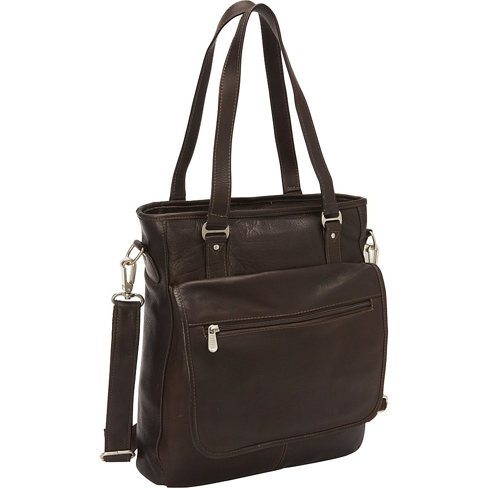 Premium Laptop & Tablet Tote Bag for Women & Men - Chocolate Brown, One Size Fits All - Perfect for Work, Travel & School Accessories