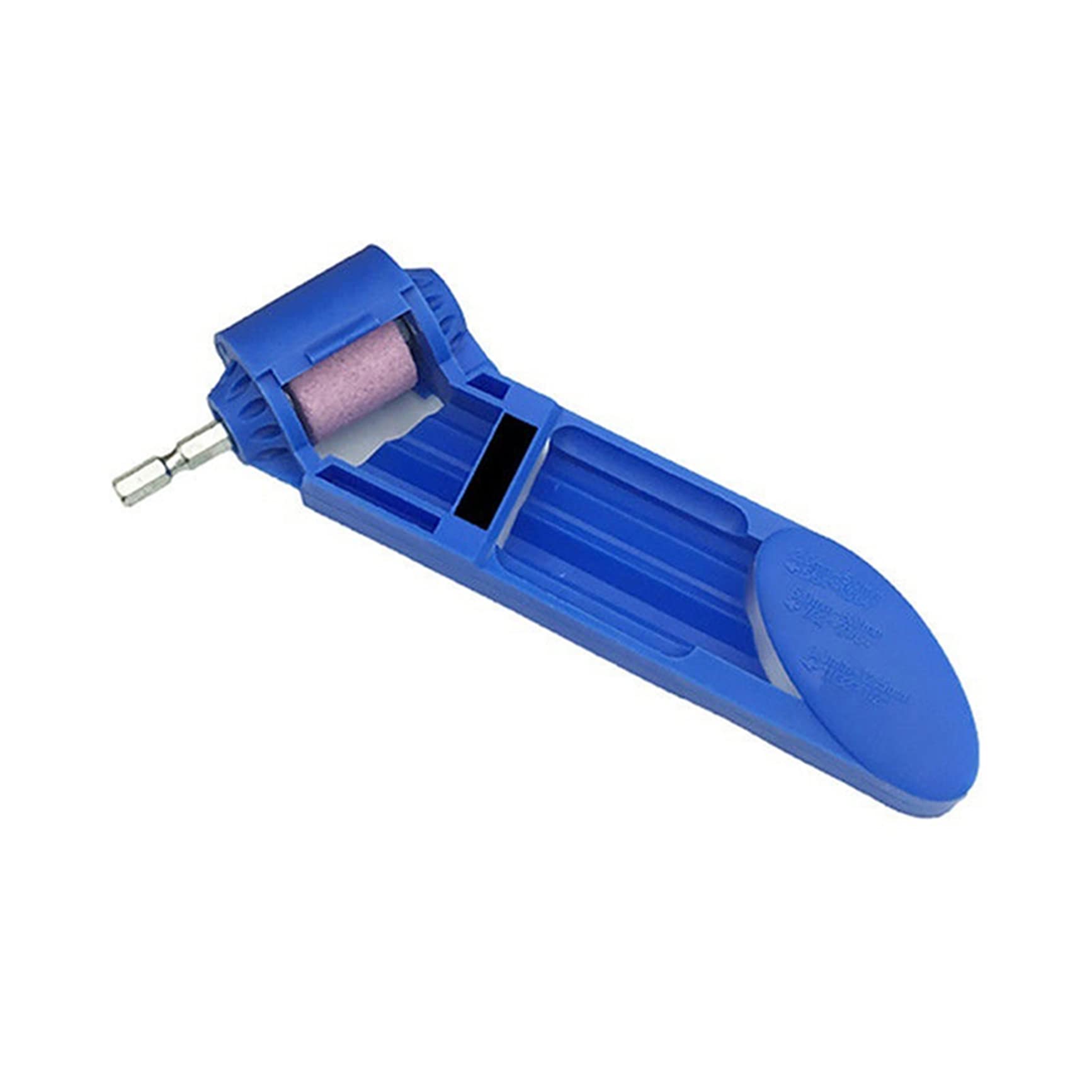 JUNWU Portable Drill Bit Sharpener - Hand Powered Drill Bit Grinder Tool for Sharpening Twist Bits | Perfect for DIY Projects, Woodworking & Metalworking