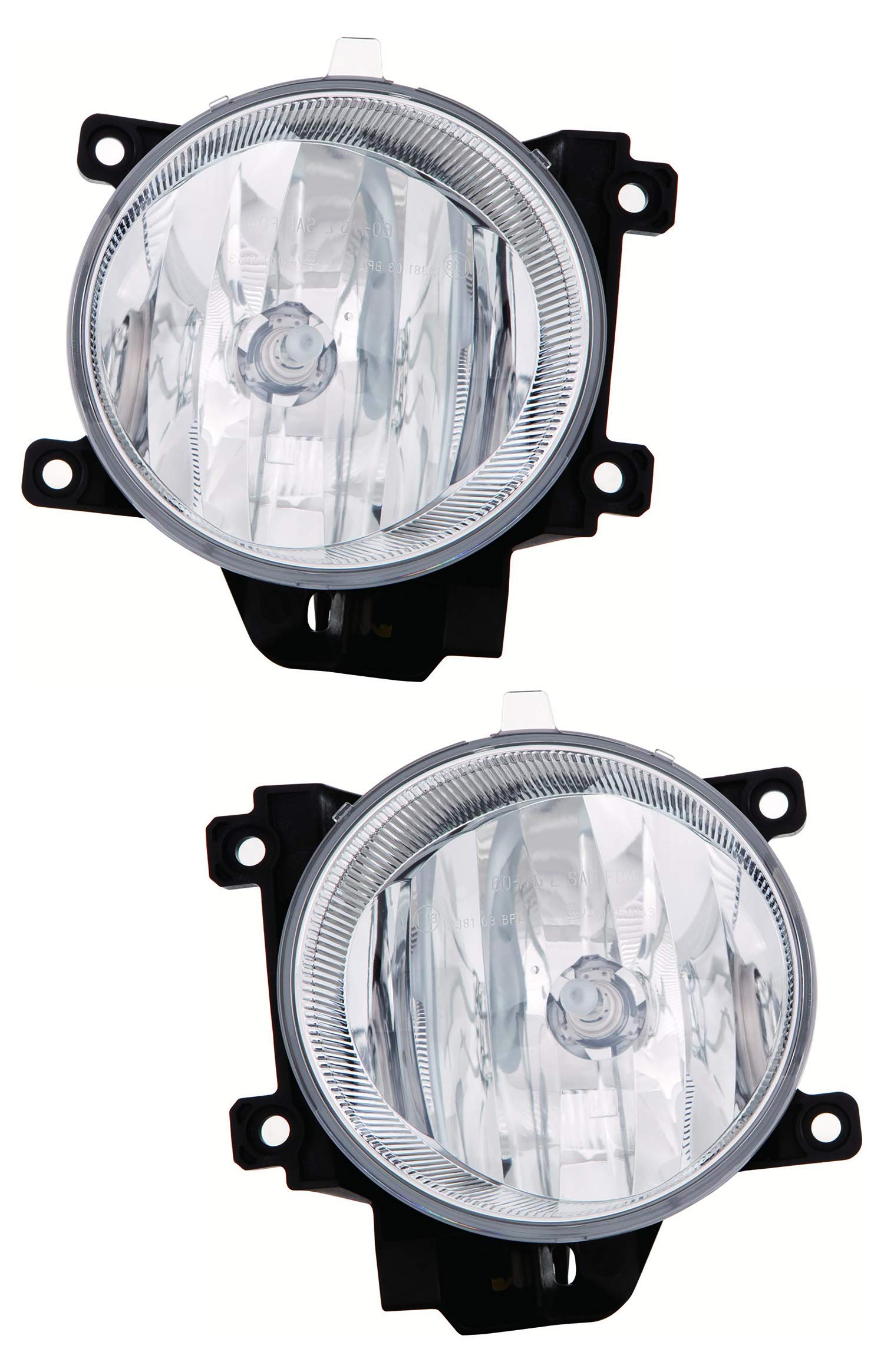 Toyota RAV4 & Land Cruiser Fog Lights Set - Driver & Passenger Side Replacement for 2013-2015 Models | Durable LED Fog Lamps for Off-Road & Night Driving