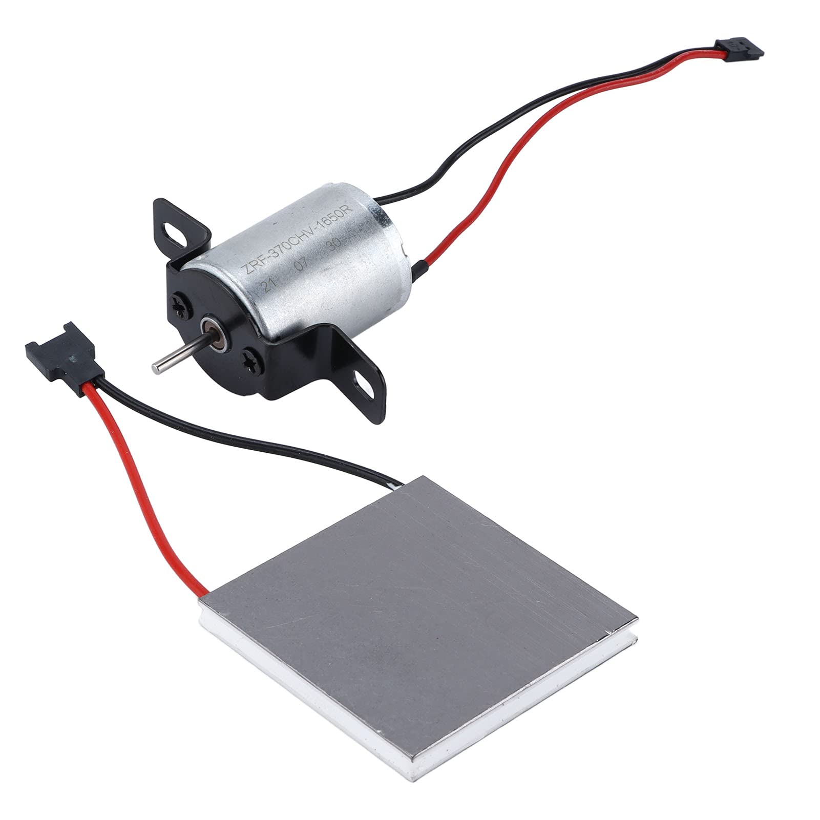 Universal Heat Powered Wood Stove Fan Replacement Kit - Plastic Fan Generator Sheet & Motor Set for Efficient Home Heating | Perfect for Fireplace, Cabin & Winter Heating Solutions