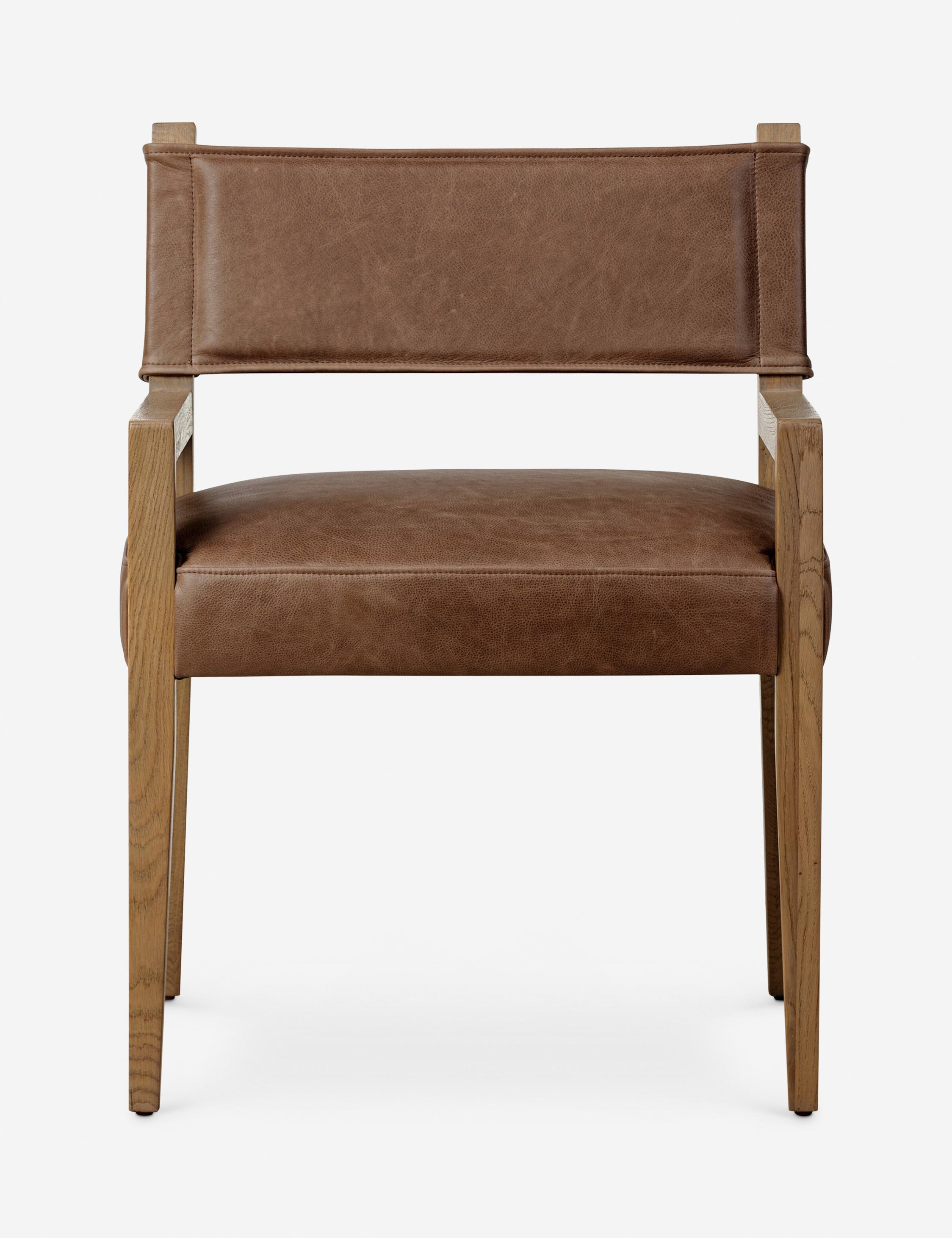 Premium Genuine Leather Dining Chair - Modern & Comfortable for Home, Restaurant, or Office Use - Elegant Seating Solution for Dining Room, Kitchen, or Conference Area