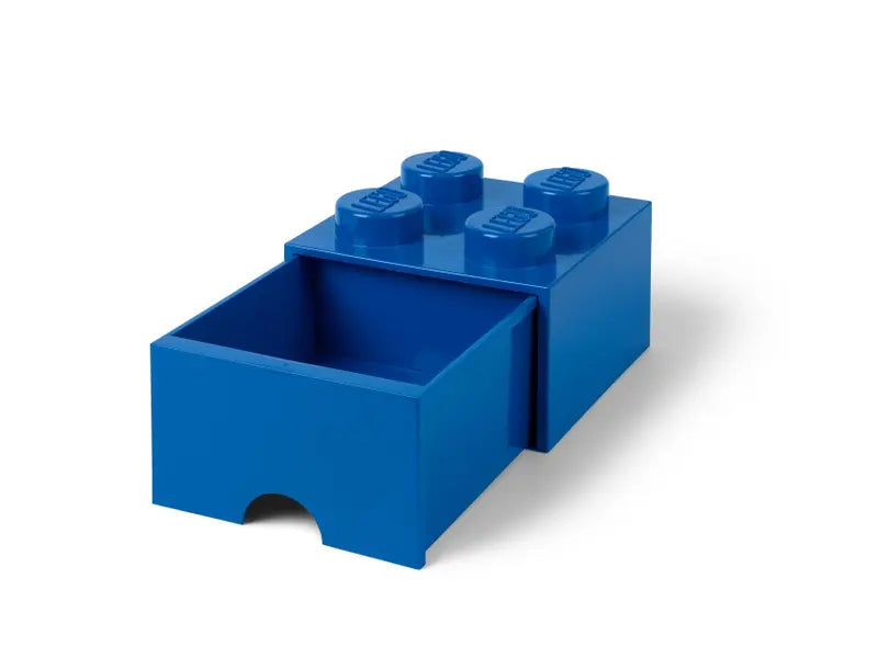 LEGO Storage Drawer Organizer - 4 Drawer Plastic Bin for Toy Bricks & Building Blocks - Perfect for Kids' Room, Playroom & Classroom Organization