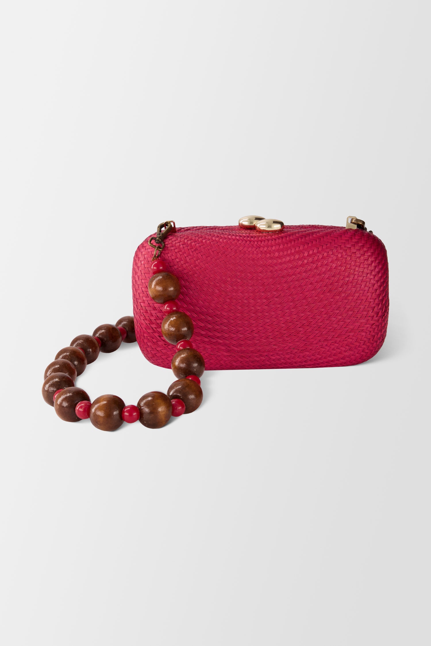 Serpui Burgundy Karolyn Bun Clutch - Elegant Hair Accessory for Women | Perfect for Weddings, Parties & Special Occasions
