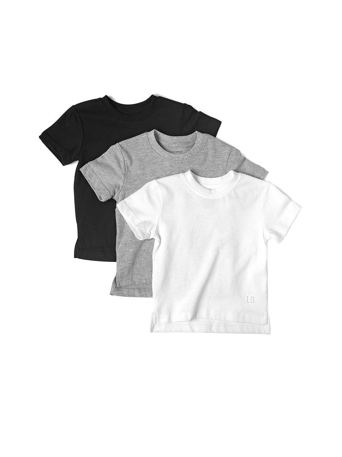 Premium 3-Pack Elevated Tee - Monochrome Basic T-Shirts for Men & Women | Casual Wear, Layering, Everyday Outfits