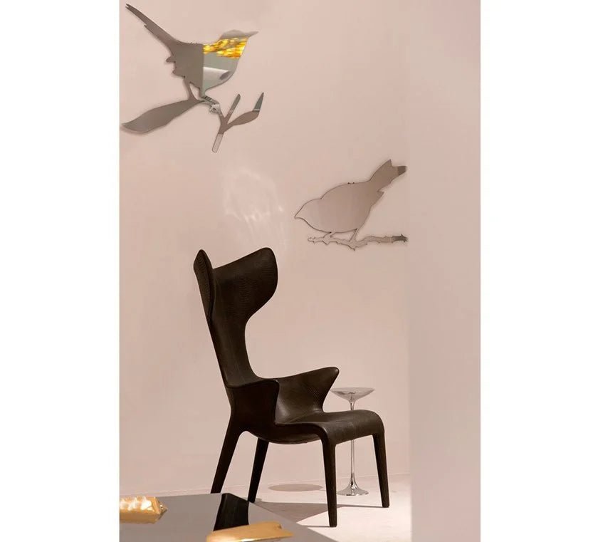 Driade Taylor Bird Mirror - Elegant Wall Decor for Living Room, Bedroom & Entryway - Perfect for Home & Office Decor