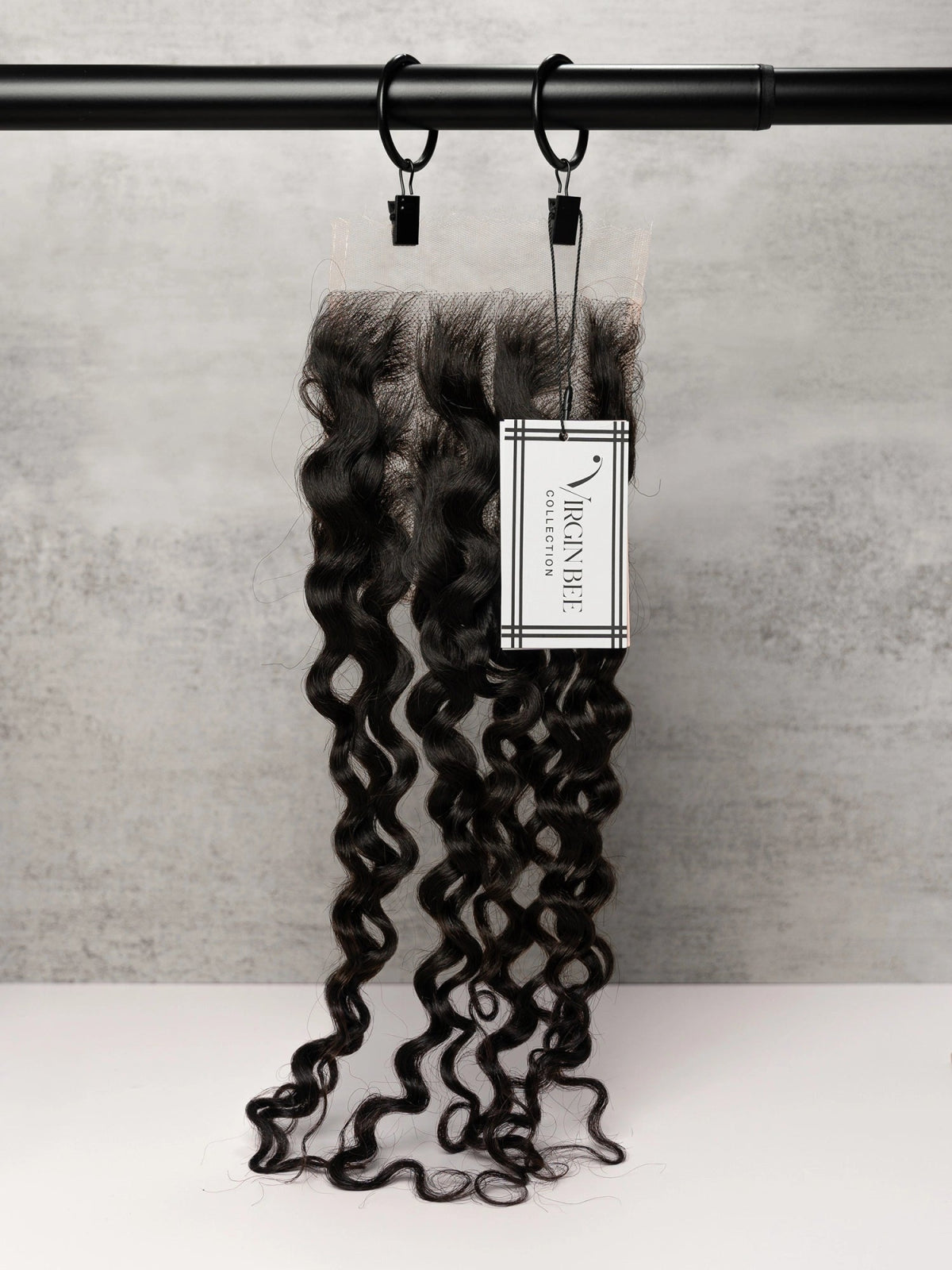 5x5 HD Virgin Water Wave Lace Closure - 100% Human Hair for Natural Look | Perfect for Sew-In Weaves, Ponytails & Protective Styles