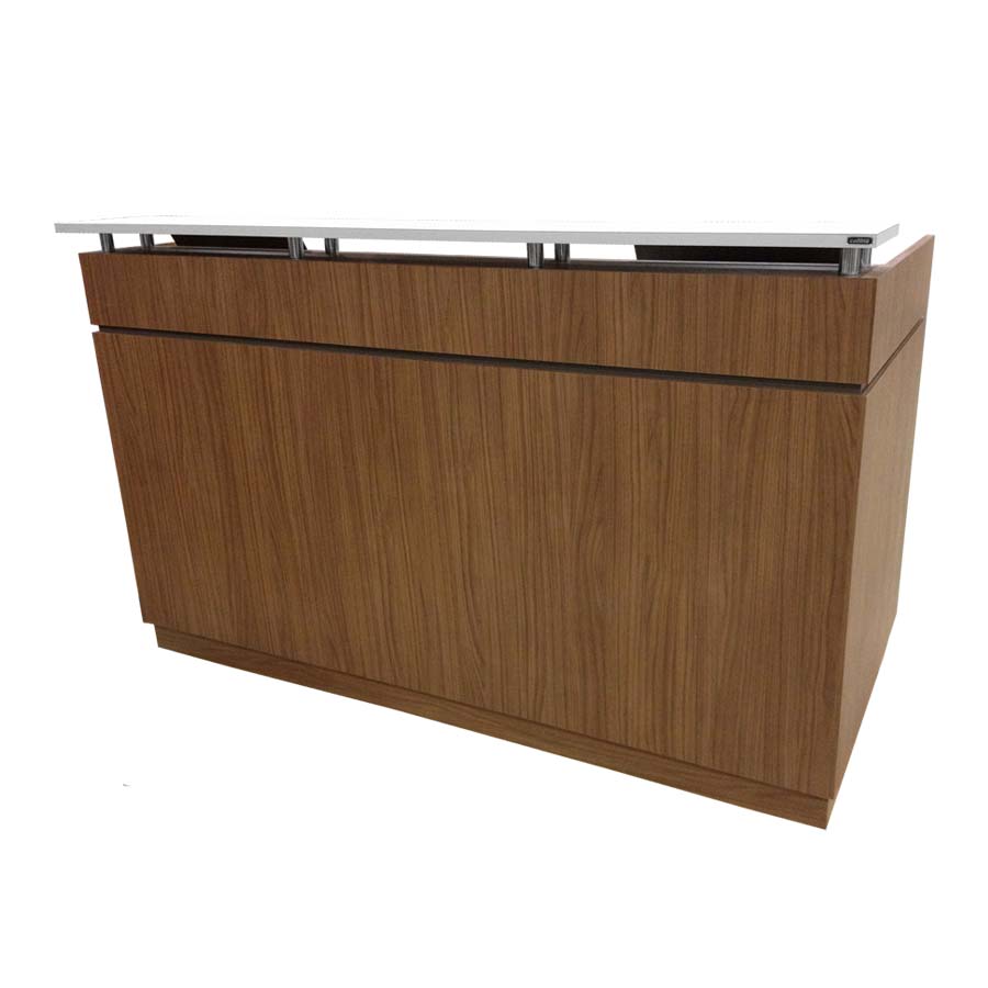St. James Reception Desk - Modern Office Reception Counter for Hotels, Clinics & Corporate Spaces - Elegant & Durable Front Desk Solution